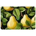 thumbnail image 1 of Pear Polyester Non-Slip Machine Washable Floor Carpet Chair Mat Floor Rug, 1 of 6
