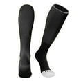thumbnail image 1 of Pear Sox ID Knee High Long Tube Socks for Baseball Football Soccer (Black, XS), 1 of 1