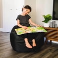 thumbnail image 1 of Big Joe Pear Bean Bag Chair, Durable Polyester Nylon Blend, 2 feet Teardrop, 1 of 11