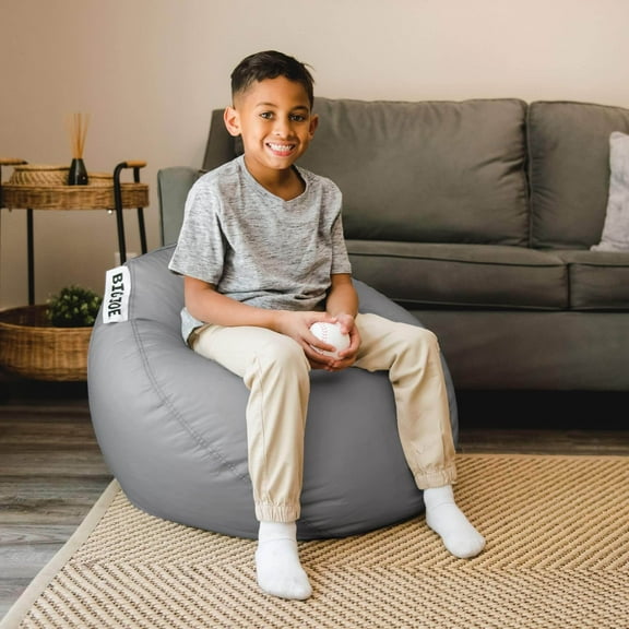 Big Joe Pear Bean Bag Chair, Durable Polyester Nylon Blend, 2 feet Teardrop