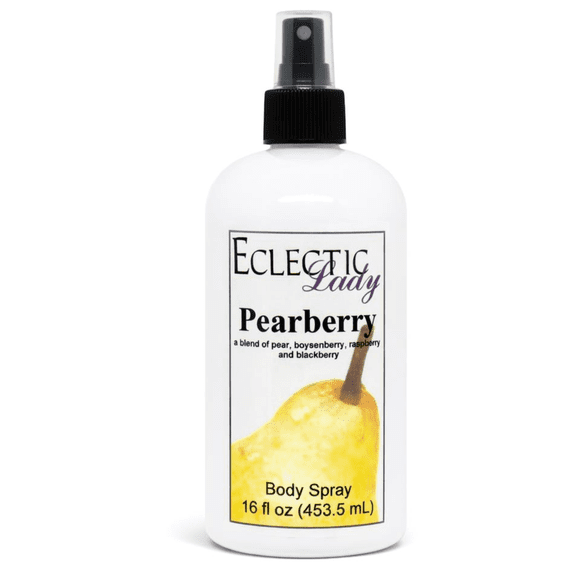 Pearberry Body Spray, Eclectic Lady, Hydrating Mist, Unisex, 16 oz