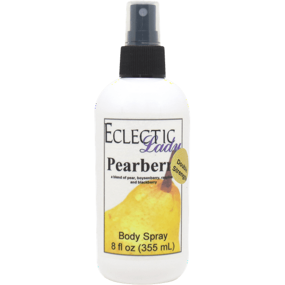 Pearberry Body Spray, Eclectic Lady, Hydrating Mist, Unisex (Double Strength), 16 oz