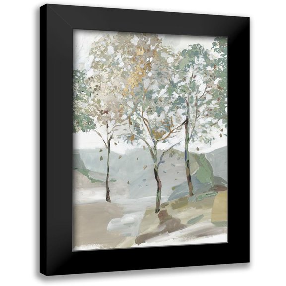Pearce, Allison 11x14 Black Modern Framed Museum Art Print Titled - Breezy Landscape II