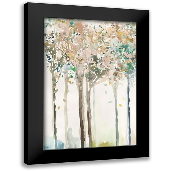 Pearce, Allison 11x14 Black Modern Framed Museum Art Print Titled - Golden Trees II