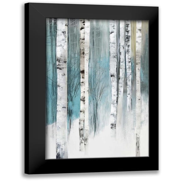 Pearce, Allison 11x14 Black Modern Framed Museum Art Print Titled - Winter Birch