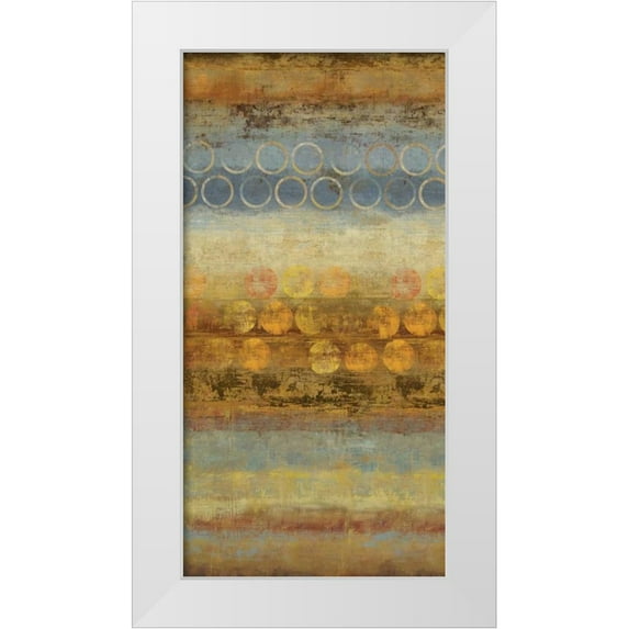 Pearce, Allison 11x18 White Modern Wood Framed Museum Art Print Titled - Playful II - Special