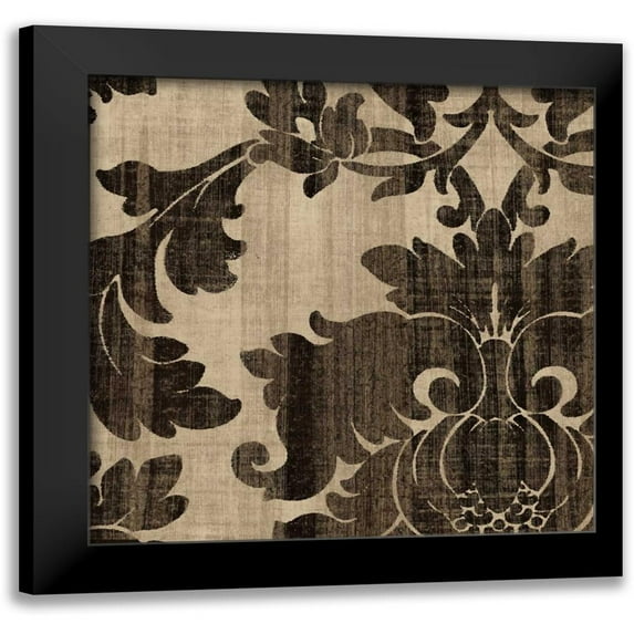 Pearce, Allison 12x12 Black Modern Framed Museum Art Print Titled - Chocolate I