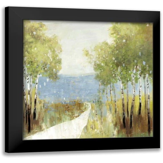 Pearce, Allison 12x12 Black Modern Framed Museum Art Print Titled - Serenity
