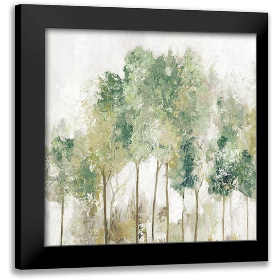 Pearce, Allison 12x12 Black Modern Framed Museum Art Print Titled - Shabby Trees