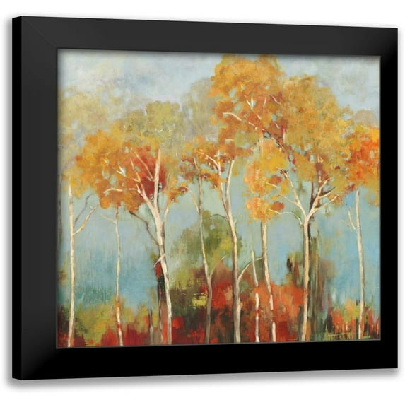 Pearce, Allison 12x12 Black Modern Framed Museum Art Print Titled - Up Front II - Mini