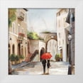 thumbnail image 1 of Pearce, Allison 12x12 White Modern Wood Framed Museum Art Print Titled - The Stroll, 1 of 4