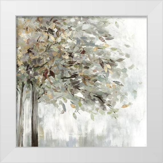 Pearce, Allison 12x12 White Modern Wood Framed Museum Art Print Titled - Windblown Neutral