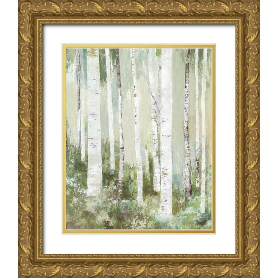 Pearce, Allison 12x14 Gold Ornate Wood Framed with Double Matting Museum Art Print Titled - Quiet Beauty