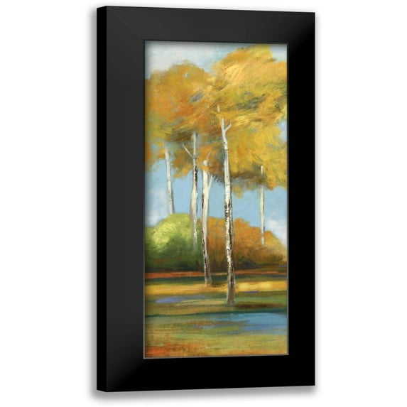 Pearce, Allison 12x24 Black Modern Framed Museum Art Print Titled - Breezes I - Mini