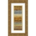 thumbnail image 1 of Pearce, Allison 13x32 Gold Ornate Wood Framed with Double Matting Museum Art Print Titled - Playful II, 1 of 4
