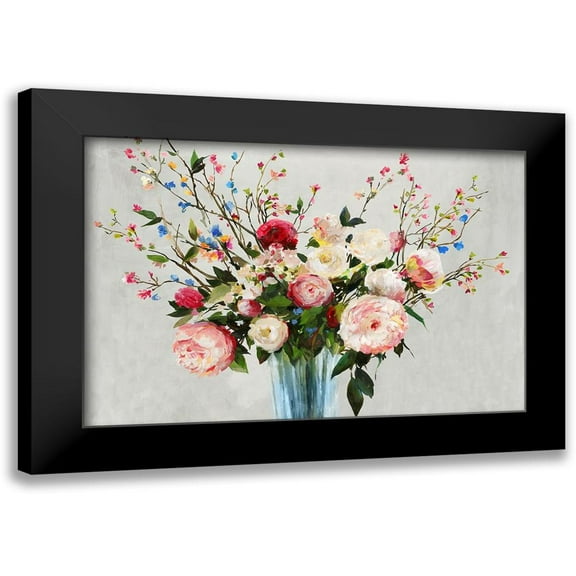Pearce, Allison 14x11 Black Modern Framed Museum Art Print Titled - Grenada Flowers