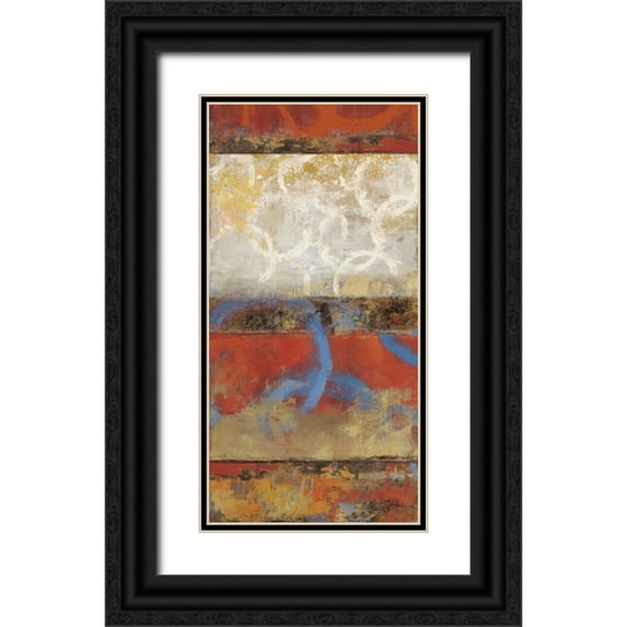 Pearce, Allison 14x24 Black Ornate Wood Framed with Double Matting Museum Art Print Titled - Converted I