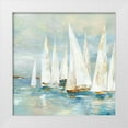 thumbnail image 1 of Pearce, Allison 15x15 White Modern Wood Framed Museum Art Print Titled - White Sailboats, 1 of 4