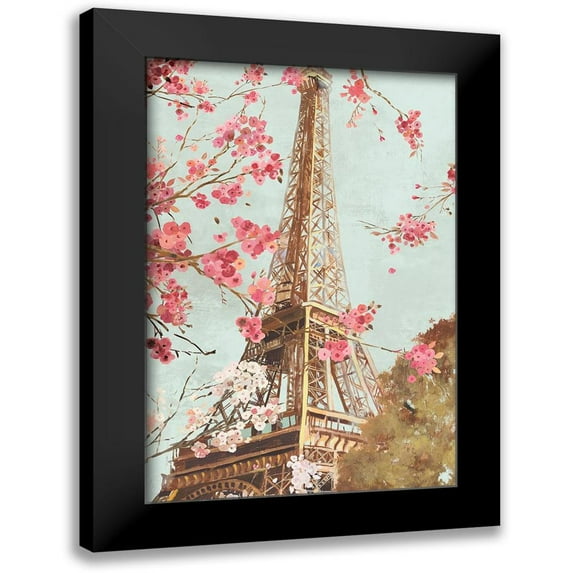 Pearce, Allison 17x24 Black Modern Framed Museum Art Print Titled - Paris in the Spring I