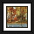 thumbnail image 1 of Pearce, Allison 20x20 Black Ornate Wood Framed with Double Matting Museum Art Print Titled - Indian Summer II, 1 of 4