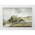 thumbnail image 1 of Pearce, Allison 24x17 White Modern Wood Framed Museum Art Print Titled - Green Country Road, 1 of 4