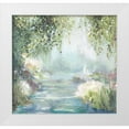 thumbnail image 1 of Pearce, Allison 27x26 White Modern Wood Framed Museum Art Print Titled - Sunny Forest Path, 1 of 4