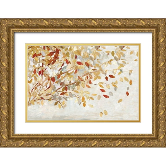 Pearce, Allison 32x23 Gold Ornate Wood Framed with Double Matting Museum Art Print Titled - Whisper in the Wind II