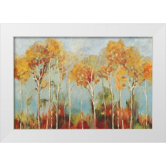 Pearce, Allison 32x23 White Modern Wood Framed Museum Art Print Titled - Up Front