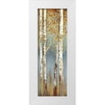 thumbnail image 1 of Pearce, Allison 7x14 White Modern Wood Framed Museum Art Print Titled - Butterscotch Birch Trees I, 1 of 4