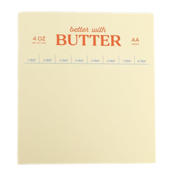 Pearhead 1.5" Round-Ring Binder, Butter Design