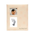 thumbnail image 1 of Pearhead Baby Memory Book & Clean-Touch Ink Pad, Newborn Girl Milestone Journal, Blush Pink Rainbow, 1 of 9