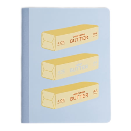 Pearhead Butter Composition Notebook, College Ruled, 7.5 x 9.75 Inches