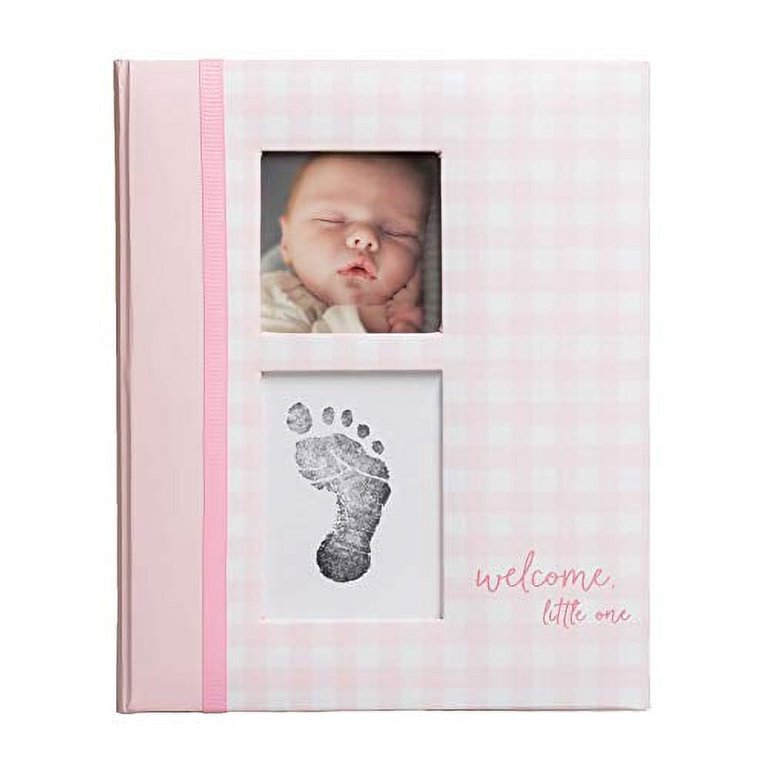 Baby Milestones Photo Album - Baby Pink - EN