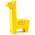 Pearhead Wooden Giraffe Piggy Bank, Yellow