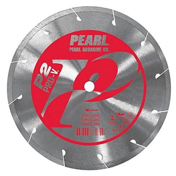 Pearl Abrasive 10" P2 Pro-V Tile and Stone Blade for Porcelain