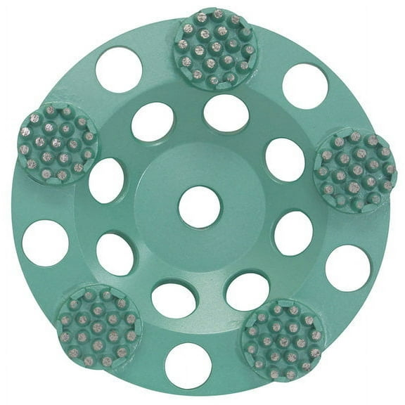 Pearl Abrasive P4 Concrete & Natural Stone Button P Cup Wheel 5