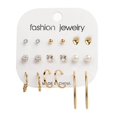 thumbnail image 1 of Pearl/Acrylic Stud, Round, Drop, Hoop. Tassel Earring Sets, 1 of 32