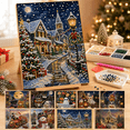 thumbnail image 1 of Pearl Art Kits for Adults, 3D Pearl Diamond Painting Kit with Sparkling Beads and Gems, Halloween Christmas Holiday Wall Decor Craft, DIY Seasonal Artwork for Beginners Home Decoration Gift, 1 of 7