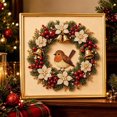 thumbnail image 1 of Pearl Art Kits for Adults, DIY Christmas Pearl Diamond Art Kit with Frame, Pearl Diamond Art, Christmas Pearl Beads Art Craft for Adults & Beginners, Artificial Diamond Dots Beads for Home Wall Decor, 1 of 7