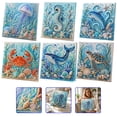thumbnail image 1 of Pearl Art Pearl Painting Kits for Adults 3D Sparkling Ocean Diamond Craft with Rhinestone Accents Coastal Wall Decor DIY Mosaic Kit for Home Office Relaxing Handmade Gift for Teens Beach Lovers, 1 of 5