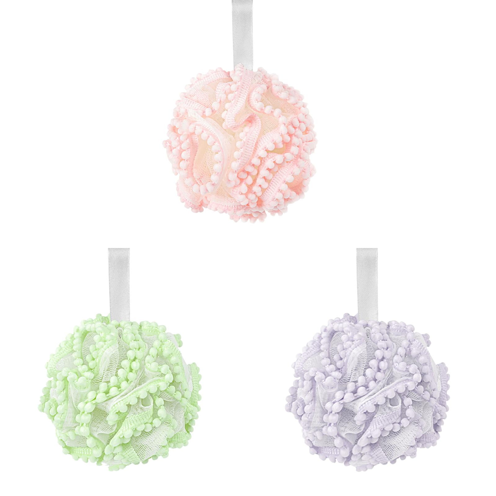 Pearl Bath Extra Large Mesh Soft Scrubber For Men And Women Exfoliate