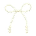 thumbnail image 1 of Pearl Bow Christmas Ornament, White Bowknot Tree Topper Hanging Decoration for Christmas Tree, Wedding, , Home Decor, B, Bow, 1 of 4