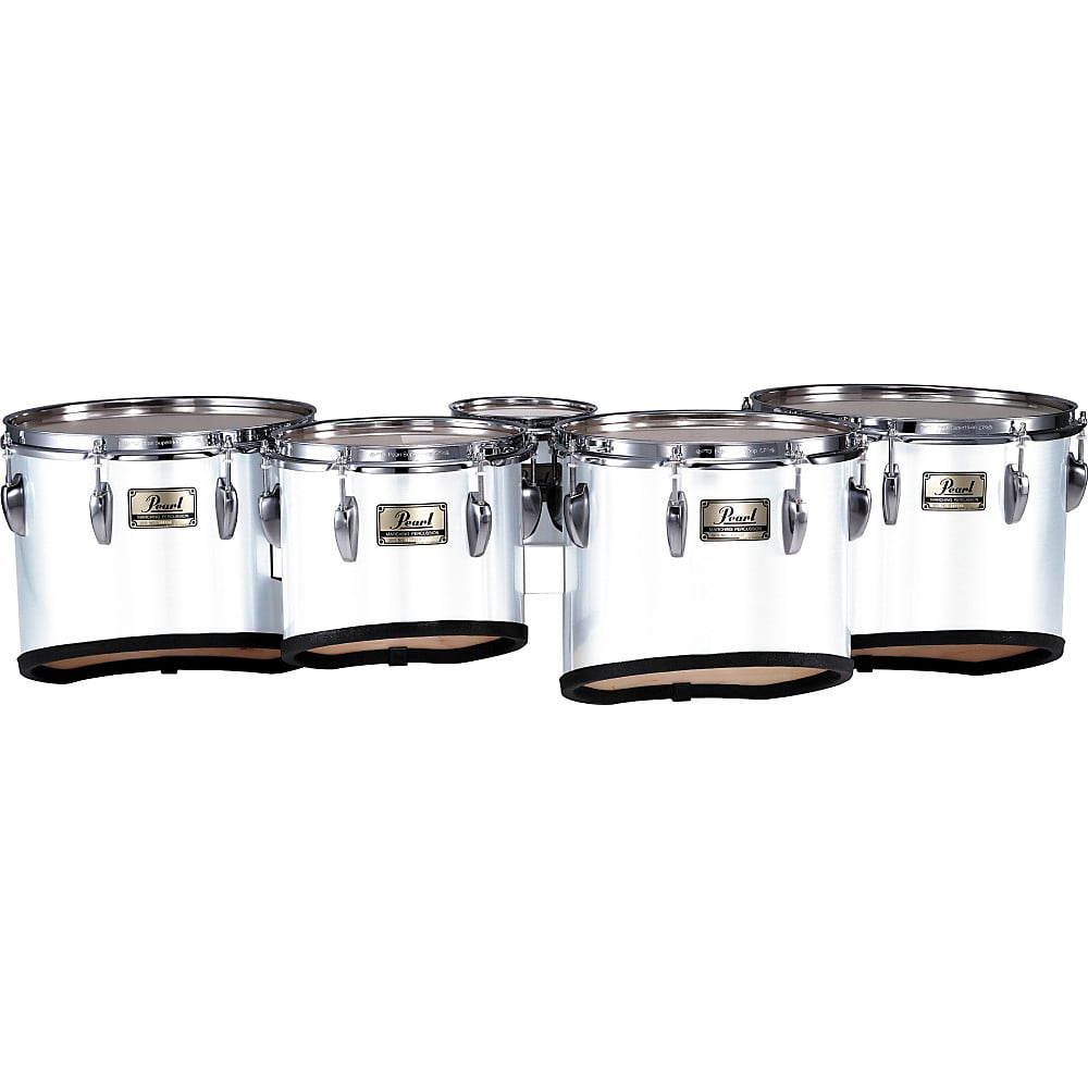 Hammered White Pearl 6 Piece Set with Glass Lids 8”, 10” and 12”