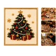 thumbnail image 1 of Pearl Christmas Diamond Art Kits DIY Christmas Pearl Diamond Painting Art Prepackaged Handicraft Kit Decorative Present for Craft Lovers Holiday Living Room Mantel Wall Decoration,E, 1 of 6