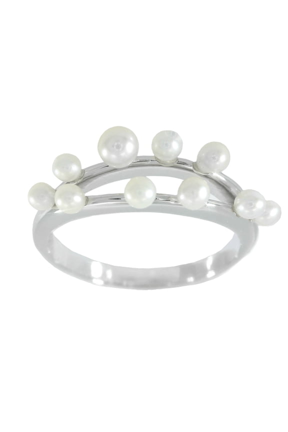 Pearl Cluster Ring