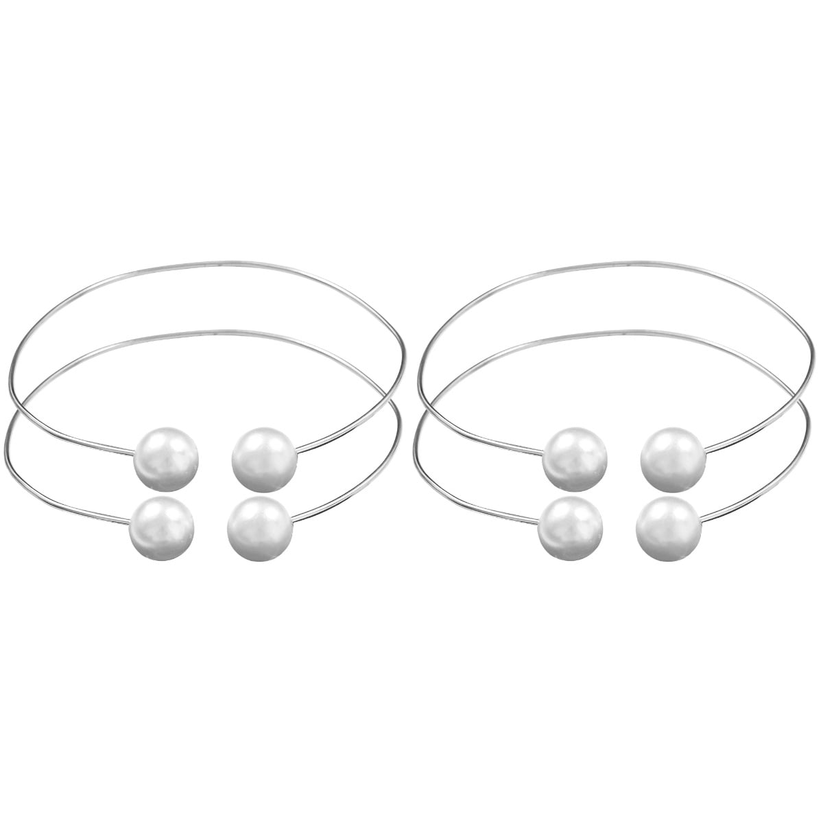 Pearl Curtain Tie Window Buckle Alloy Metal Bracket Decorative Holdback