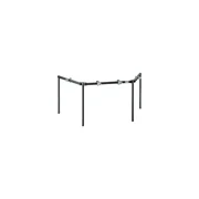 Pearl DR-80 Rack Rack DR80 black anodized aluminum square top rails folding