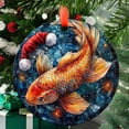 thumbnail image 1 of Pearl Danio 2 Ceramic/Acrylic Christmas Ornament, Autumn Feast Accent, Valentine Heart Moment, Mom Gratitude Moment, Festive Memory 2025 Collectible Piece, 1 of 5