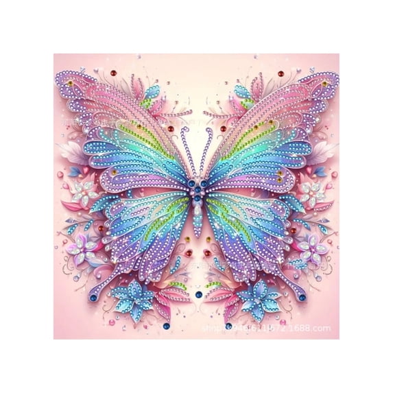 Pearl Diamond Art Kit 5D Sparkling Painting Set, DIY Rhinestone Craft for Home Wall Decor and Creative Artwork Projects