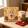 thumbnail image 1 of Pearl Diamond Art Kits For Adults, Angel Themed DIY Christmas Craft Set, Complete Bead Painting Supplies, Great Thoughtful Gift For Holiday Celebrations, 1 of 6